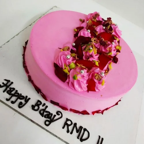 Rose milk Cake