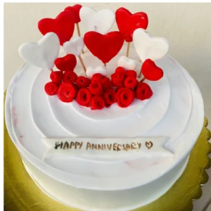 Valentine cake