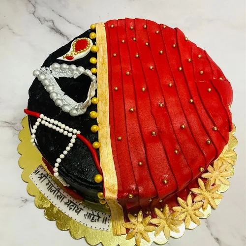 Saree Cake
