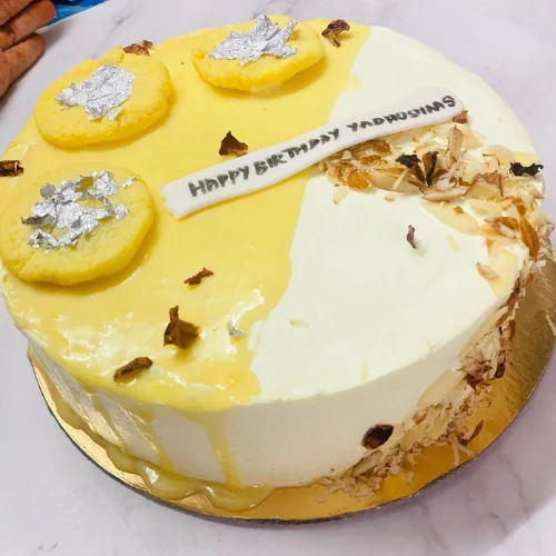 Rasmalai Cake