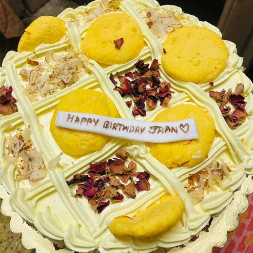 Rasmalai Cake