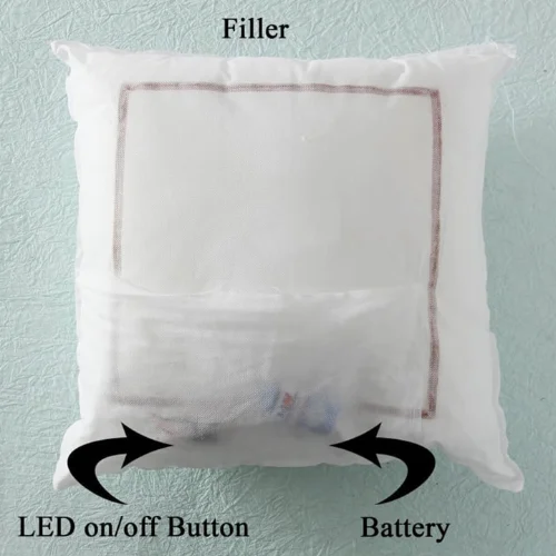 Led Fur Cushion