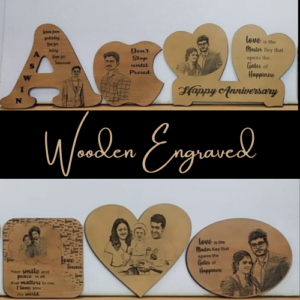 Wooden Engraved