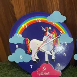 Unicorn Clock