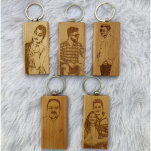 Wooden Keychain