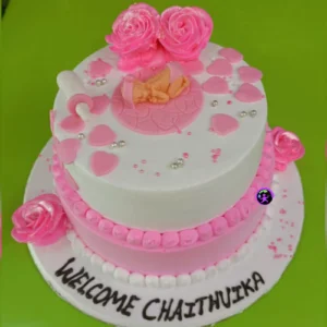 New Born Baby Cake