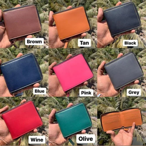 Unisex Zip Wallet